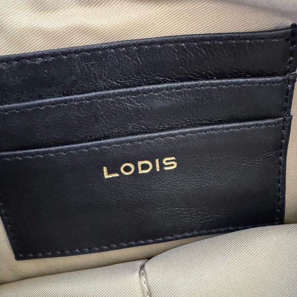 Lodis Black Leather Backpack Vintage main image 2